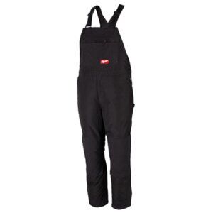 New w/Tags Milwaukee Tool Men's Medium Tall Black FREEFLEX Insulated Bib Overall